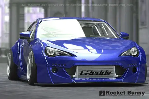 Greddy Version 2 Greddy X Rocket Bunny 86 Aero Front Fenders Only - 13-21 Brz 1