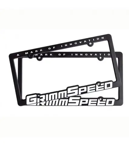 Grimmspeed License Plate Frame Pair - Universal 1