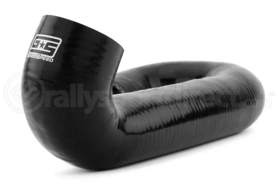 Grimmspeed Top Mount Intercooler Turbo Outlet Hose - Black - 08-14 Wrx, 05-09 Legacy Gt 1