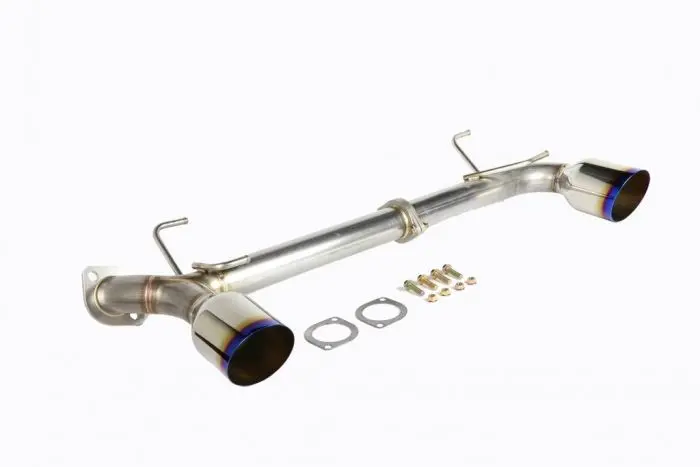 Remark Axle Back Stainless Steel Exhaust - Single Wall Burnt Tips - 13-21 Brz 1