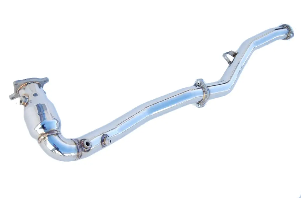 Invidia Catted Downpipe With 3 Bungs - Manual Transmission - 2015-2021 Wrx 1