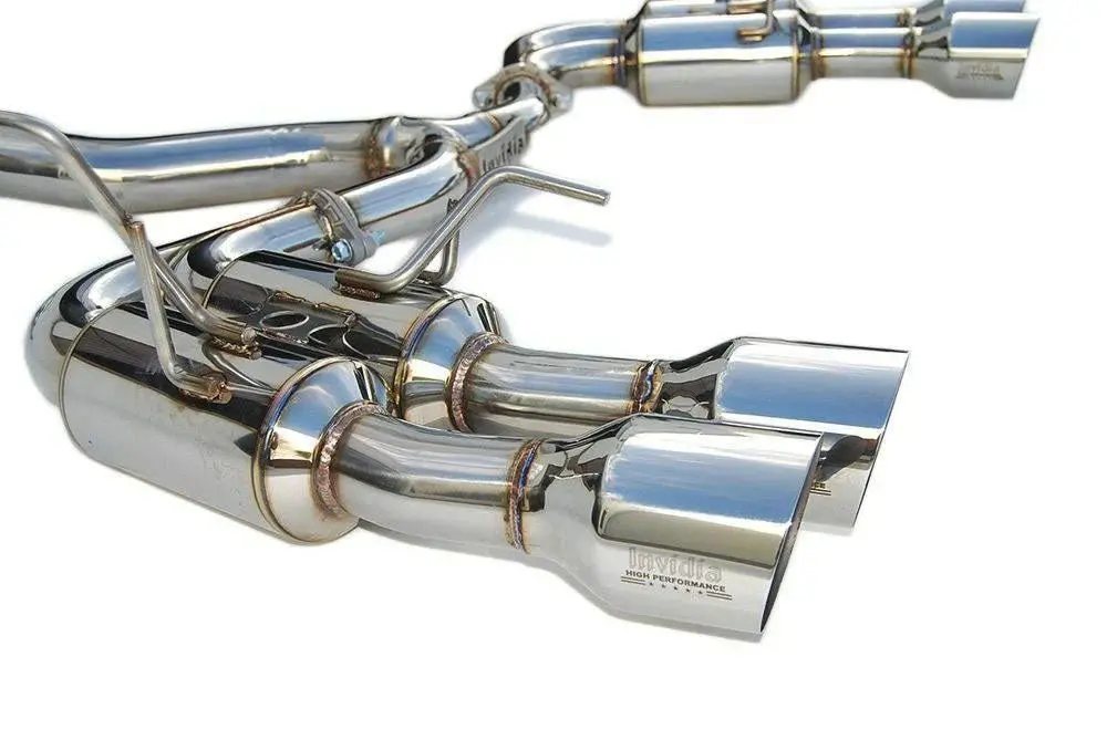 Invidia Gemini R400 Stainless Steel Catback Exhaust W/ Polished Quad Tips - 2022+ Wrx 2