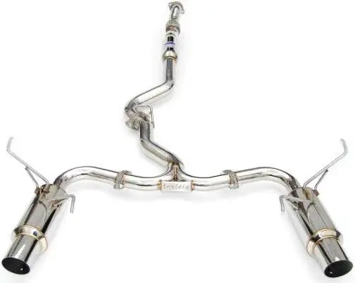 Invidia N1 Dual Stainless Steel Catback Exhaust W/ Polished Tips - 2022+ Wrx 1
