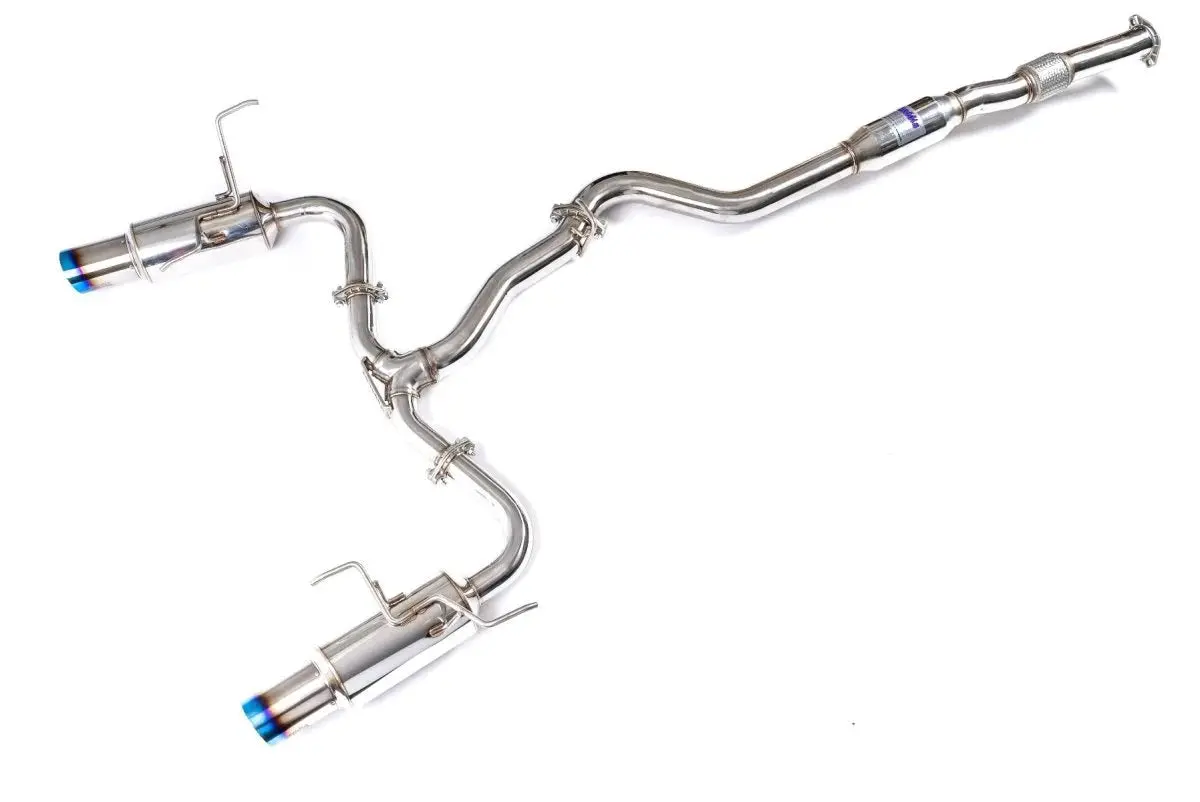 Invidia N1 Dual Stainless Steel Catback Exhaust W/ Titanium Tips - 2022+ Wrx 1