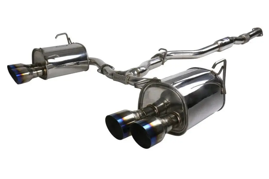 Invidia Q300 Stainless Steel Catback Exhaust W/ Titanium Single Wall Quad Tips - 2022+ Wrx 1