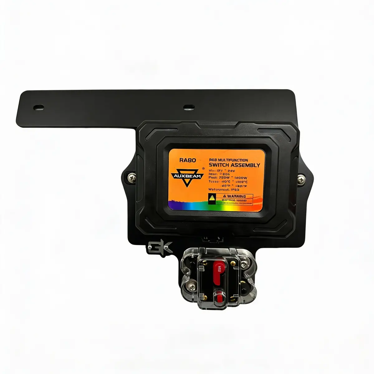 2018+ Jeep Jl Jt Auxbeam Control Box Mount For Wrangler Gladiator By Gatekeeper Off-Road 1