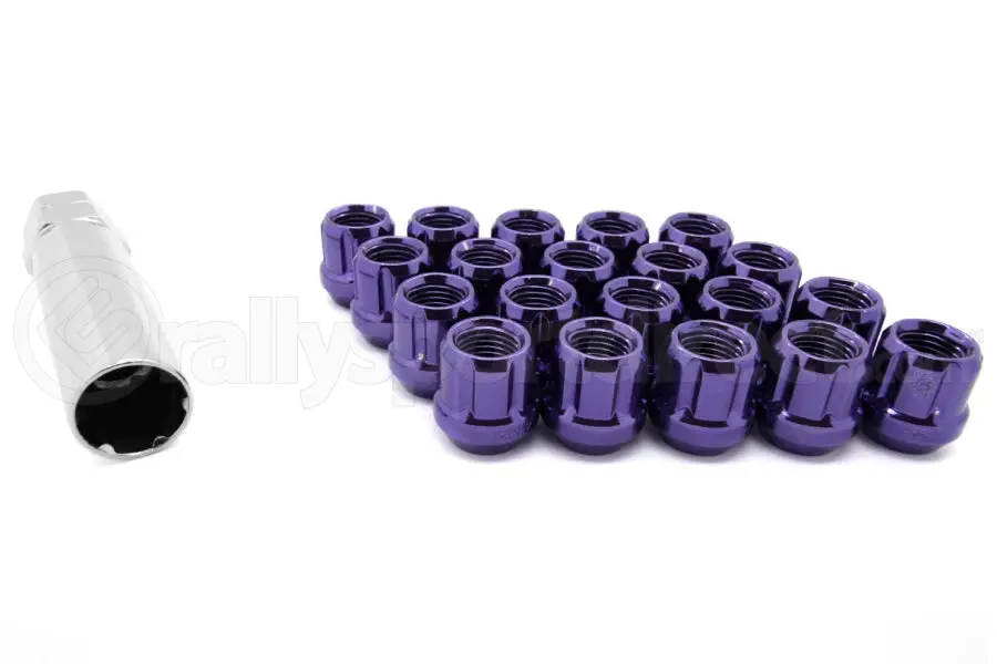 Wheel Mate Muteki Open End Lug Nuts - Purple 12X1.25 1