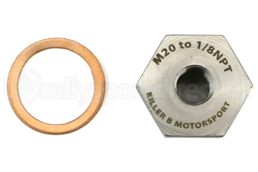 Killer B Oil Temperature Sensor Adapter Oem To 1/8Npt 1