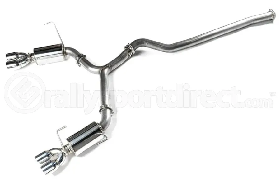 Ets Cat-Back Exhaust System W/Muffler Non-Resonated - Wrx 2022+ 1