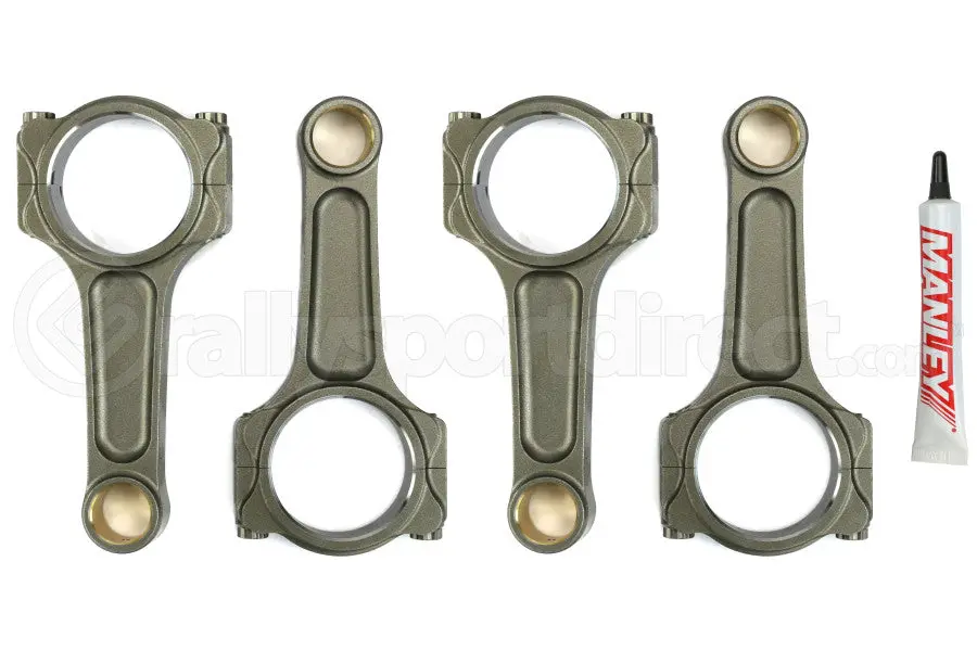 Manley Performance Pro Series Turbo Tuff I-Beam Connecting Rod Set - 2002-2014 Wrx, 2004-2021 Sti, 2005-2012 Lgt, 2004-2013 Fxt 1