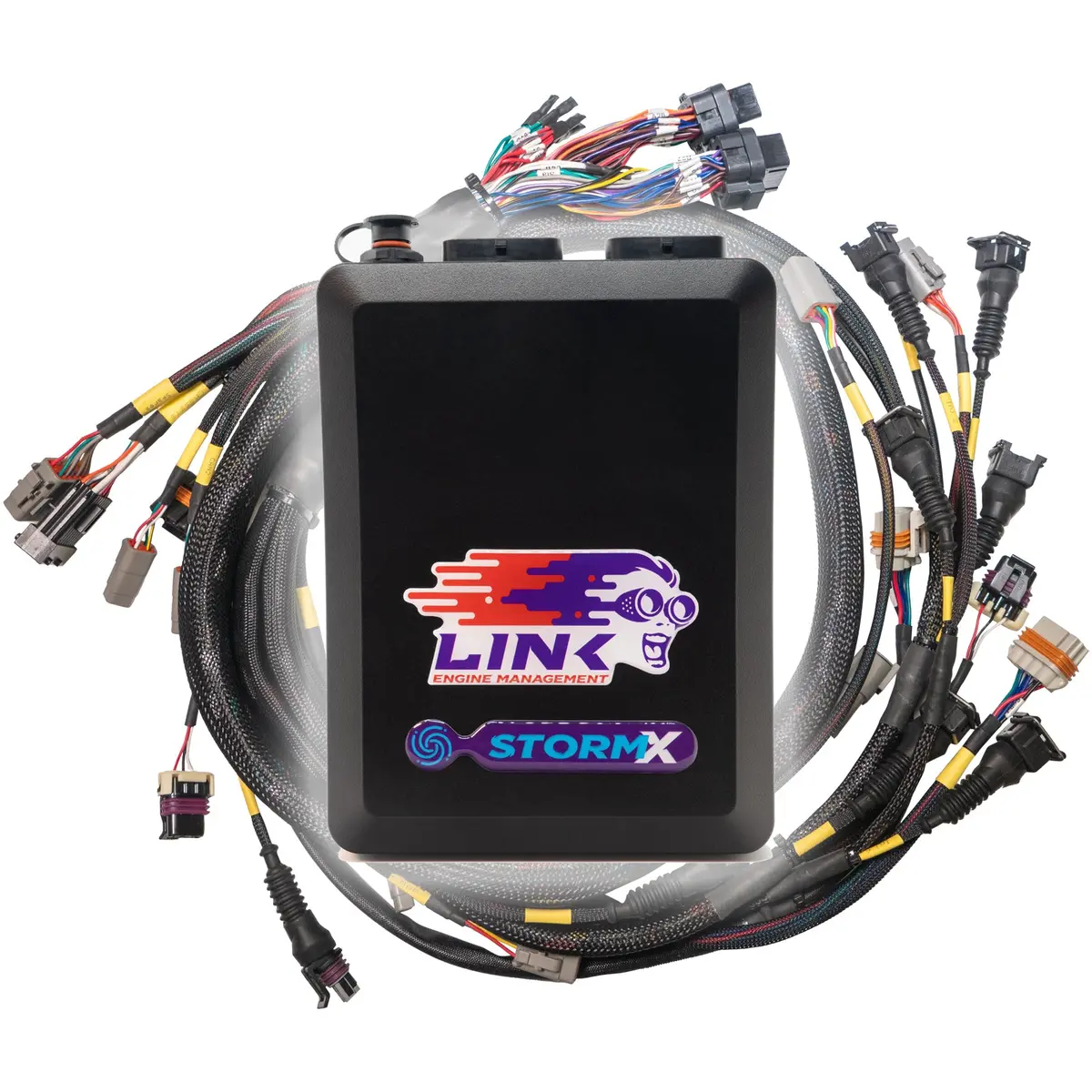 Link Ecu G4x Stormx Ecu + Terminated Ls Engine Harness Drive-By-Cable Bundle 1