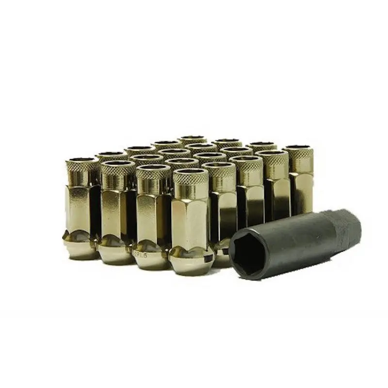 Muteki Sr48 12X1.25 Open Ended Lug Nuts - Titanium 1
