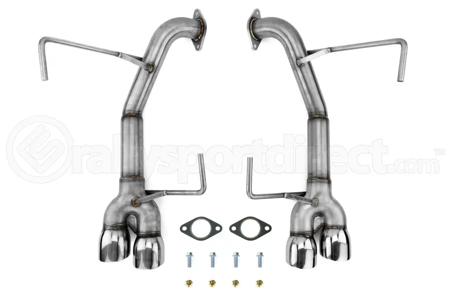Nameless Performance Axleback Exhaust - Muffler Delete - 3" Double Wall Tips - 2015-2021 Wrx / 2015-2018 Sti 1