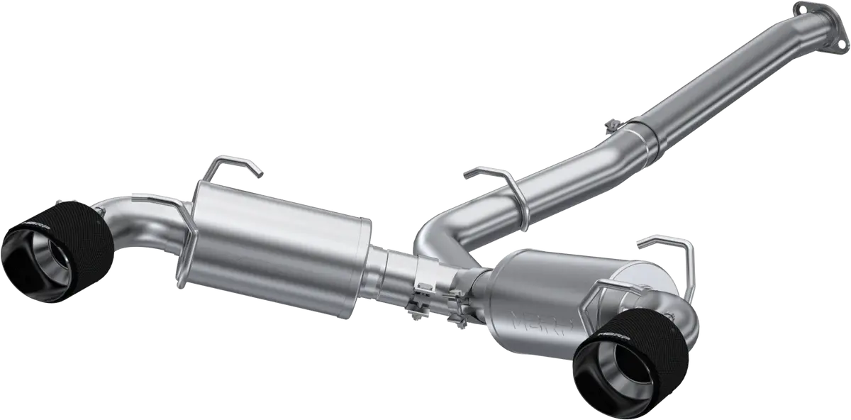 Mbrp Armor Pro Series Dual Exit Catback W/ Carbon Fiber Tips - 13-21 Brz, 2022+ Brz 1