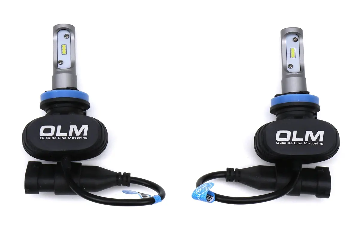 Olm Al Series H11 Bulbs 5500K Universal 1