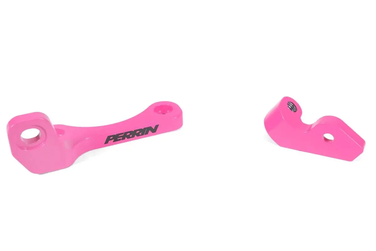 Perrin Top Mount Intercooler Bracket Hyper Pink - 2022+ Wrx 1