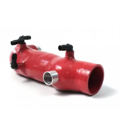 Perrin Performance 2.4" Turbo Inlet - 02-07 Wrx, 04-21 Sti, 04-08 Fxt  - Red 1