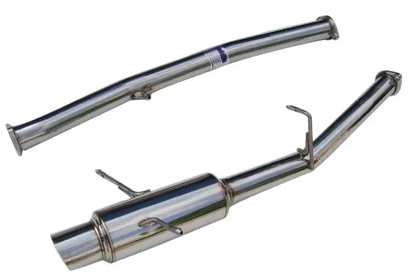 Invidia N1 Racing Series Single Exit Catback Exhaust - 04-07 Sti, 02-07 Wrx 1