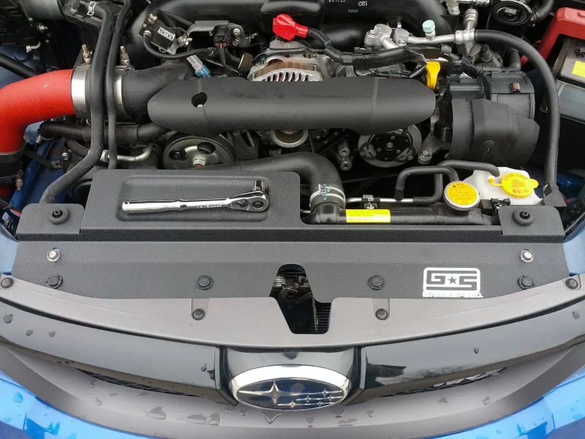 Grimmspeed Radiator Shroud + Tool Tray - Subaru '05-09 Legacy '05-07 Outback 2