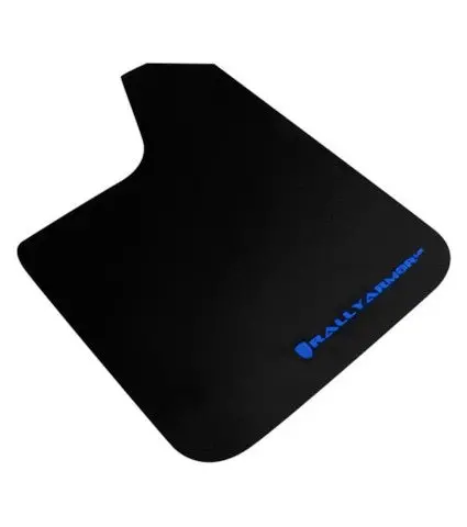 Rally Armor Ur Universal Mud Flaps - Black/Blue Logo 1