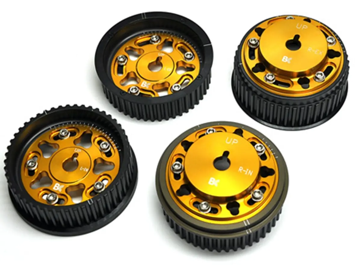 Brian Crower Adjustable Cam Gears For Subaru Ej205/Ej257 (Set Of 4) Gold 1