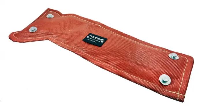 Torque Solution Thermal Turbo Blanket - Red - Most Turbo Subaru Models 1
