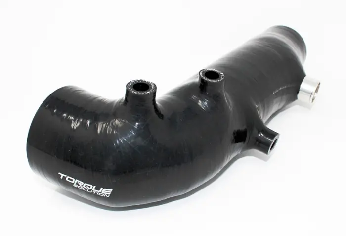 Torque Solution Turbo Inlet Hose Black - 2002-2007 Wrx, 2004-2021 Sti, 2004-2008 Forester Xt 1