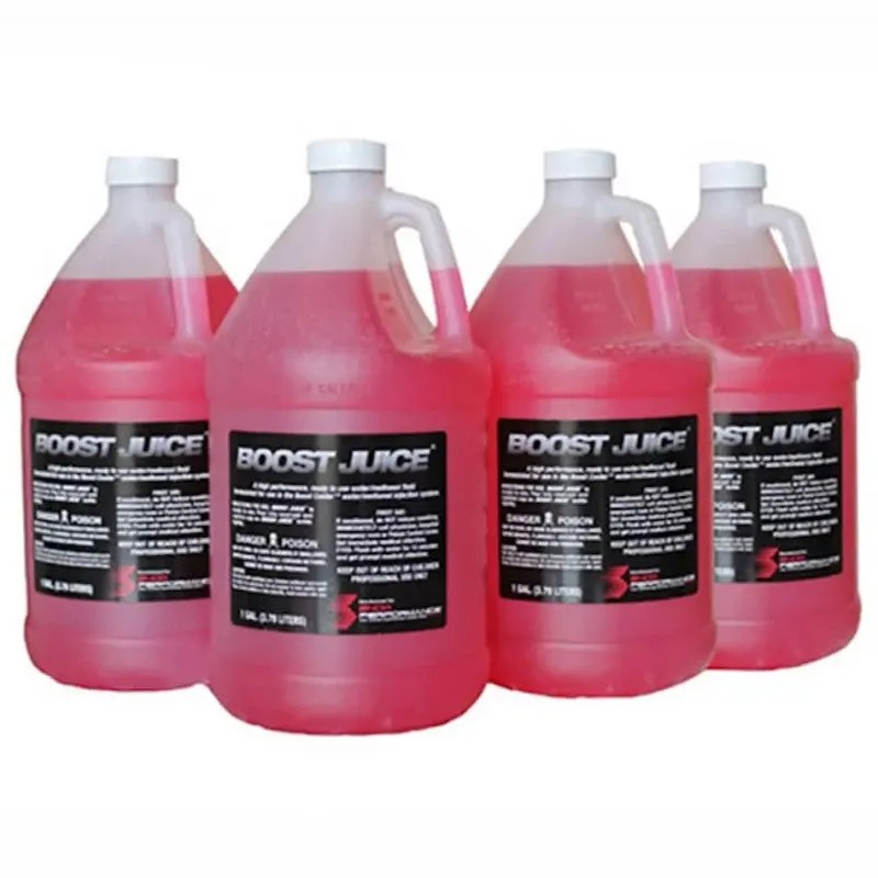 Snow Performance Boost Juice 50/50 High Performance Water-Methanol Fluid - 4X 1 Gal Jugs 1