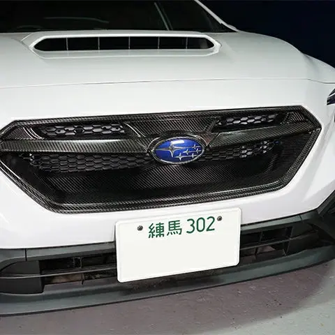 Olm Le Carbon Fiber Front Alpha Grille - 2022-2025 Wrx 1