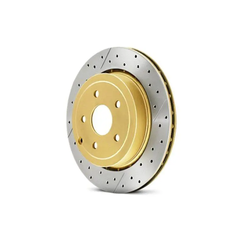 Dba Street Series Drilled + Slotted Rear Rotor - 2008-2017 Sti, 2017-2021 Brz W/ Brembos 1