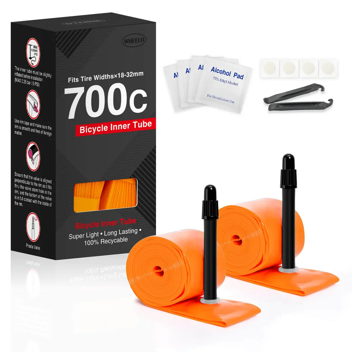 Tpu Road Bike Tube - 700C×18C-32C 1