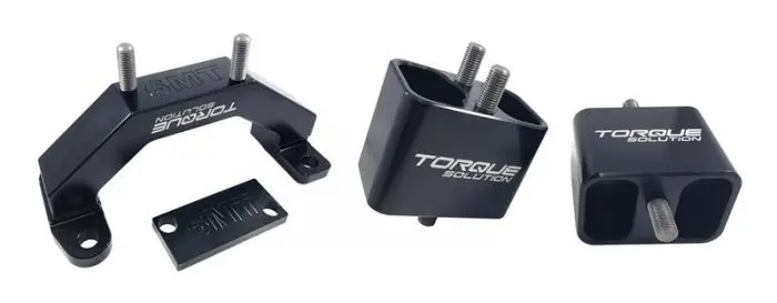 Torque Solution Solid Billet Aluminum Engine & Transmission Mounts - 02-14 Subaru Wrx, 04-17 Sti 1