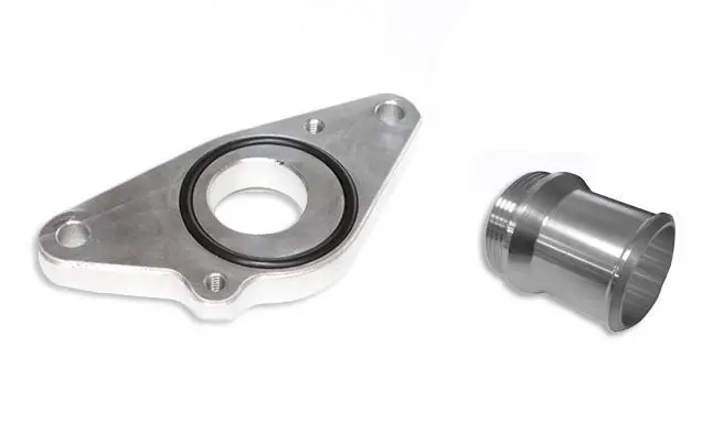 Torque Solution Greddy Blow Off Valve Adapter W/Plug - 2002-2007 Wrx, 2004-2021 Sti 1