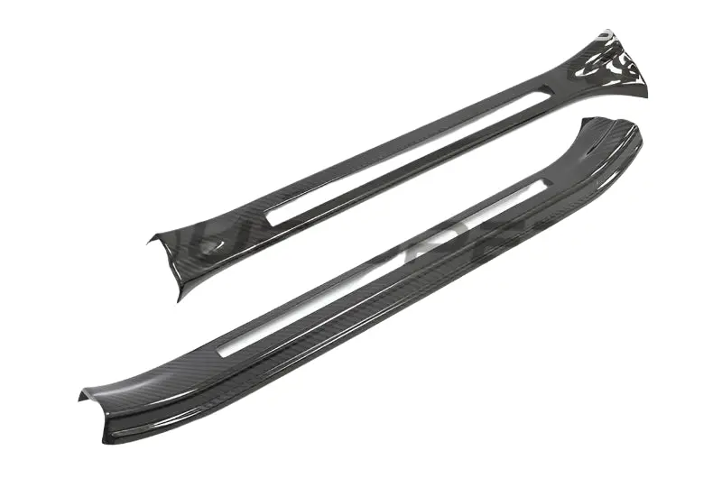 Olm Le Dry Carbon Fiber Door Sill Cover By Axis - 2015-2021 Sti 1