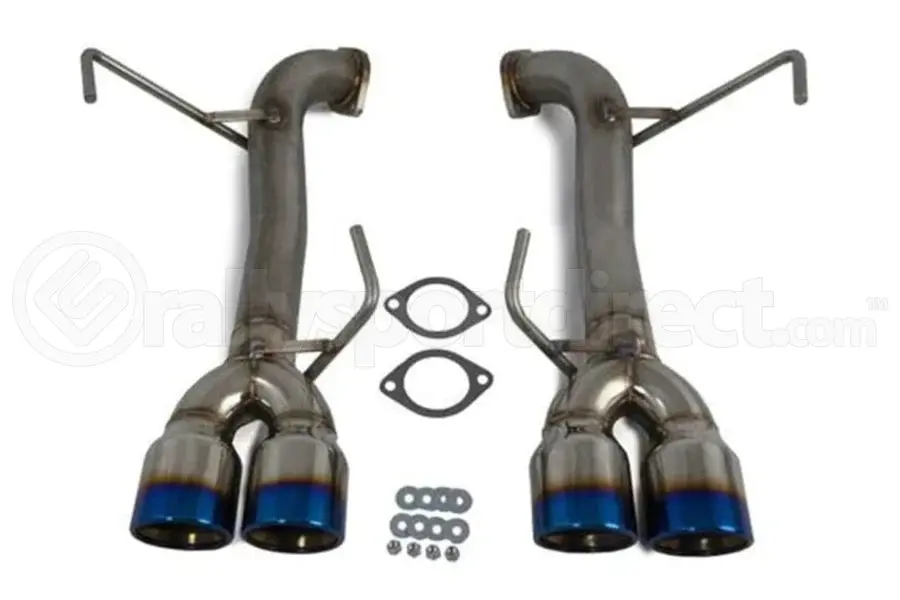 Ets Extreme Axle Back Double Wall Burnt Blue Tips - W/ No Mufflers - 2022+ Wrx 1