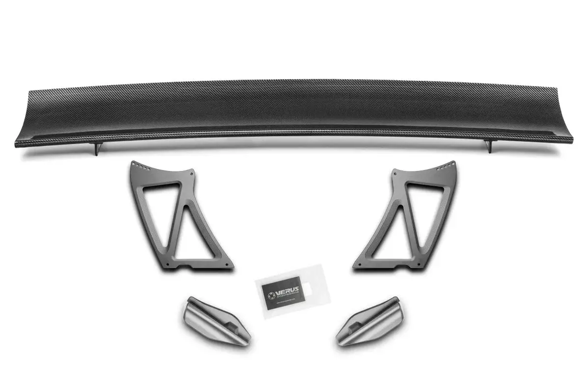 Verus Engineering Ucw Wing Bottom Mount W/ Carbon Fiber End Plates - 2022-2025 Wrx 1