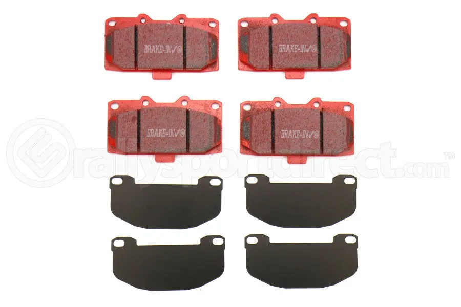 Ebc Brakes Redstuff Ceramic Front Brake Pads - 2006-2007 Wrx 1