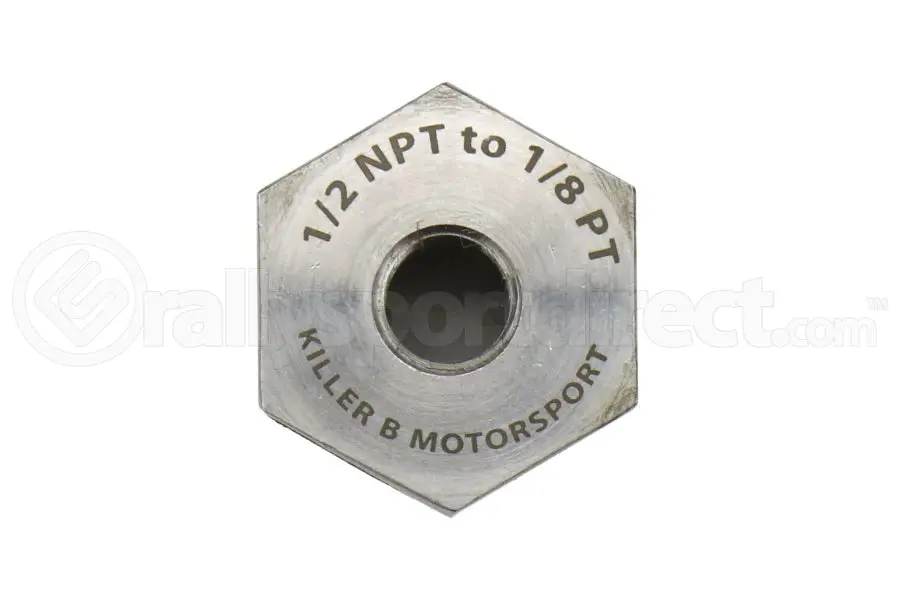 Killer B Oil Temperature Sensor Adapter 1/2Npt To 1/8Pt 1