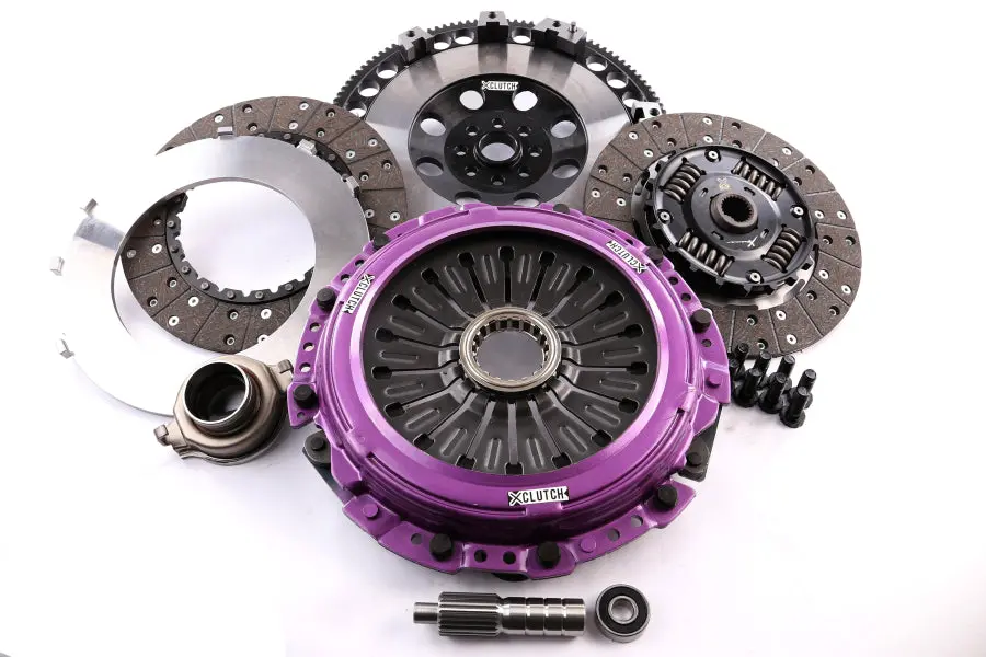 Xclutch 9In Twin Sprung Organic Clutch Kit - Sti 2004 - 2021 1