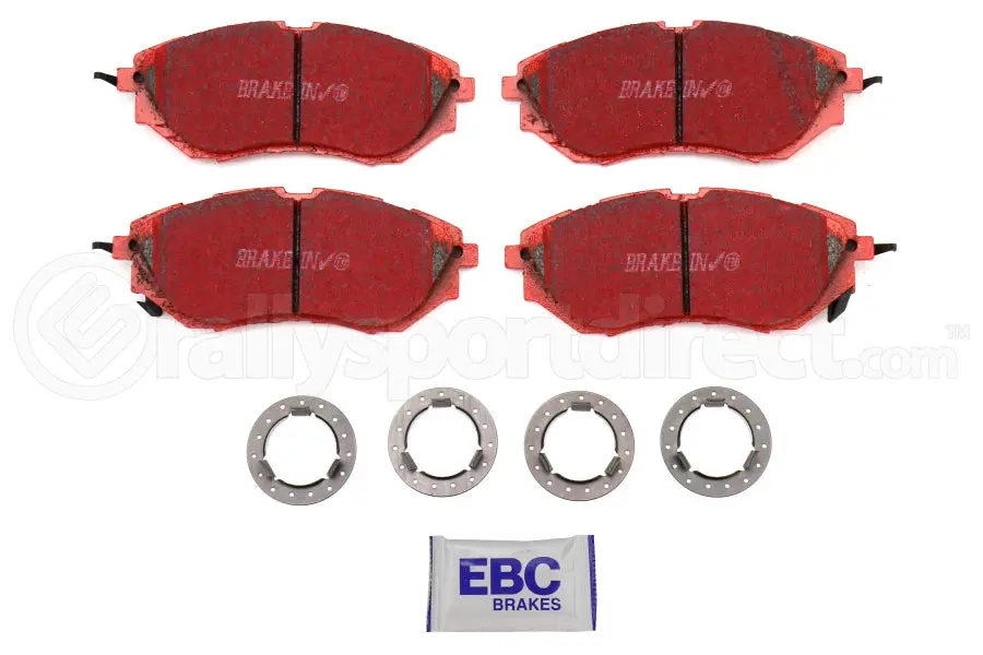 Ebc Brakes Redstuff Ceramic Front Brake Pads - Wrx 2015-2021 W/ Steel Calipers, Legacy 2005+, Outback 2010+ 1
