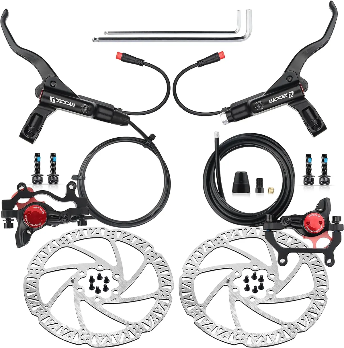 Zoom Hb-875E/876E Electric Bike Hydraulic Disc Brake 1